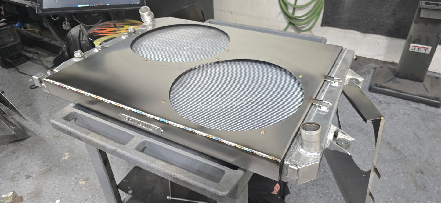 Twin 16-inch Aux Fan Shroud