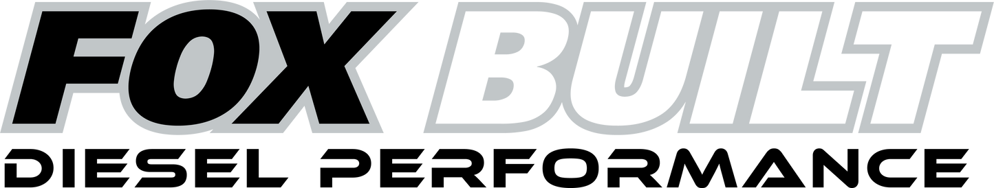 Fox Built Diesel Decal